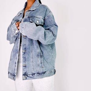 Pretty Little Thing - Oversized Jean Jacket